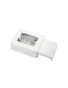 Elettrocanali EC20011 Caja de pared 83,5-70x20 blanco 3 módulos